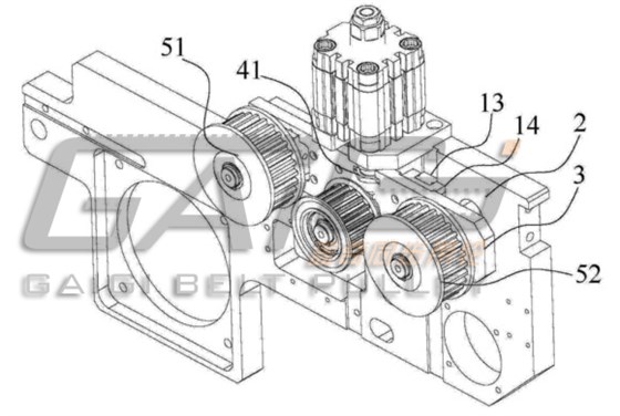 三芯线全自动压端子机用送线机构